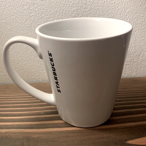 2016 Starbucks White Coffee Mug 9.63 fl oz., Iconic Green Mermaid Siren Logo - Picture 2 of 12